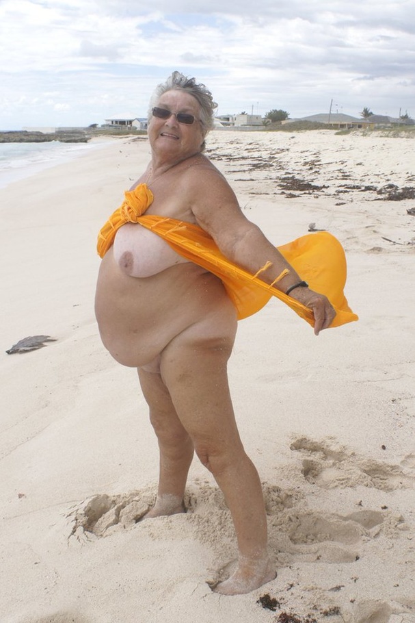 Fat Granny Beach Porn - Naughty Granny Displays Her Fat Round Body On A Beach Wearing Her Orange  Nighty Then Takes It Off And Bares Her Big Breasts And Ravishing Pussy. -  YOUX.XXX