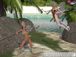 shemale fairytale priestess discovered