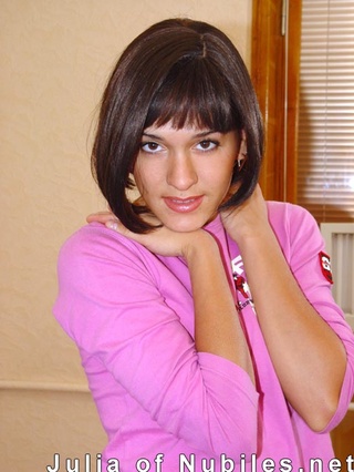 tempting teen straddles enormous