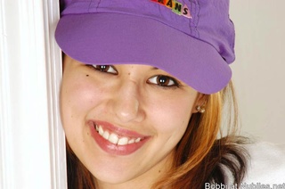 dulce fresco jovencita enseña