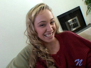 cristal naughty smiling camera