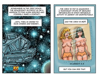 guarilla spaceship dibujos animados chicas