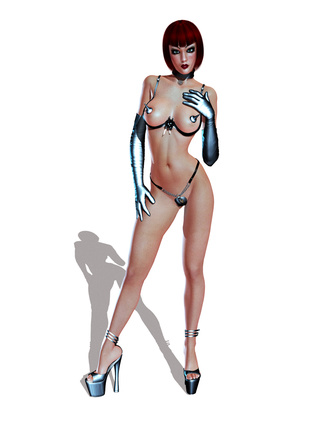 latex dressed stunners nice