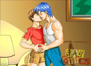 exciting gay cartoon hentai