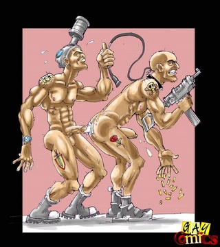 man-on-man sex exciting battle