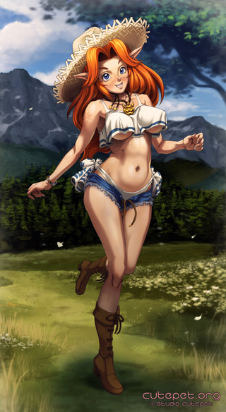 lustful females seductively posing