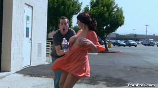making naked public street