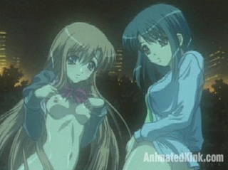 lucky hentai dude undressed