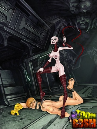 grandes tetas bondaged dibujos animados