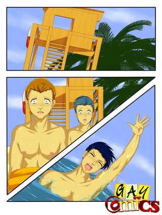 afortunado dibujos animados gay tío