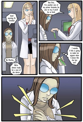 jóvenes médico likes experiment