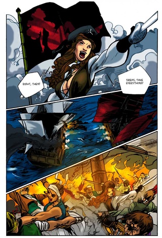 preciosas pirate chica dibujos animados