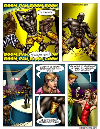 big muscular black guy