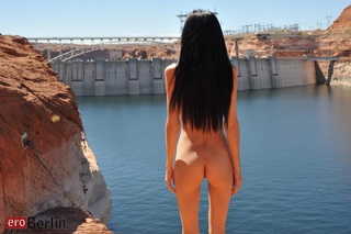 slim brunette teen black