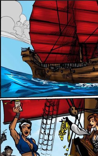 rowdy pirate wait celebrar