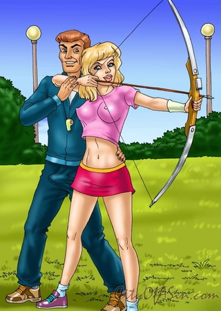 hot cartoon scene cool