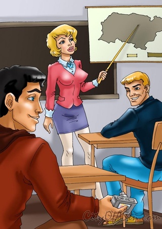 hot blonde teacher fuckign