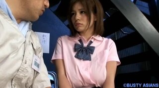 lovely asian college girl