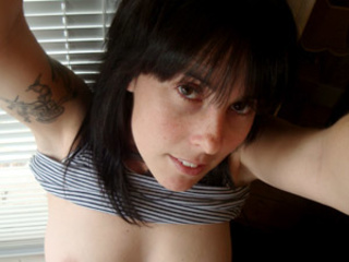 hot brunette picture mirror
