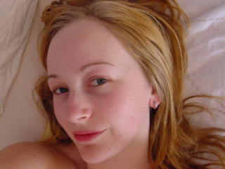 pretty blonde girl flower