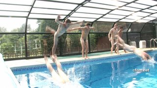 desnudas swim teams exóticas