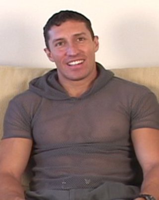 muscular men riding hard