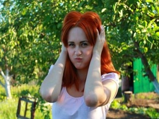 redhead orange