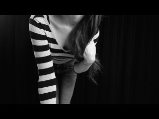 brunette orangina perform close