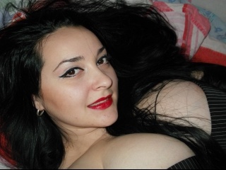 brunette cara perform close