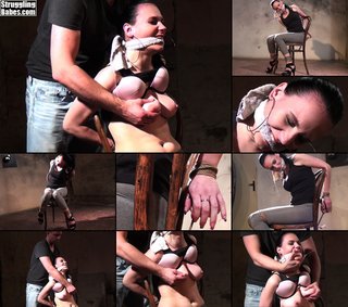 complete slut gets bound