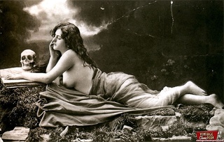 bonita vintage chicas posar