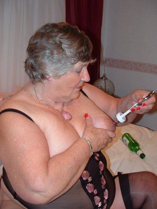 con curvas medias abuela libby