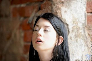 black hair, shaved pussy, small boobs, teen