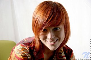 big areolas, redhead, shaved pussy, teen