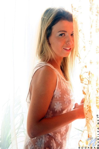blonde, small boobs, tan, teen