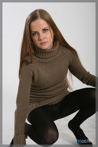 ponytailed red teen babe