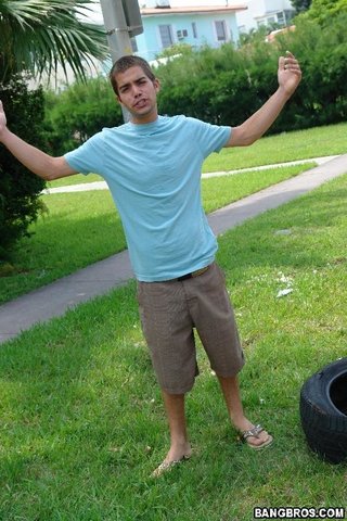 amateur, gay, van, white