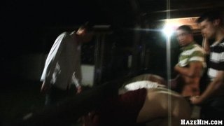 18+ jovencitas, gay, trío, vídeo