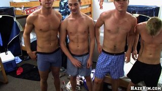 amateur, gay, tiempo, tocando