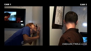 blow job, gay, tío, unglory hole