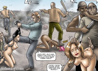 dirty men beating jeering