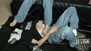 kinky gay with pumped
