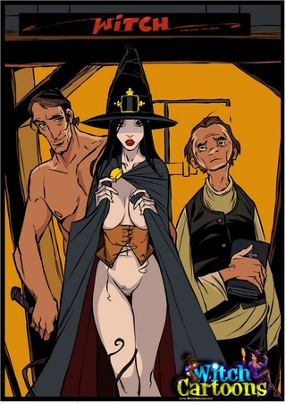 dark haired witch handle