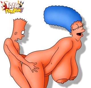 bart simpson has enormes