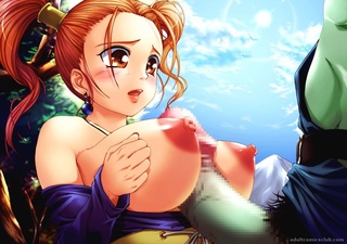 pigtailed red manga fairy