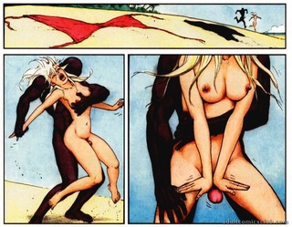black savage captured blonde