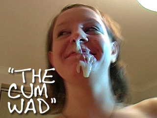 girls faces sprayed sperm