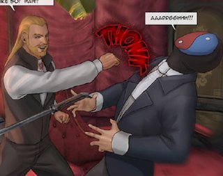 masked dude attacked master