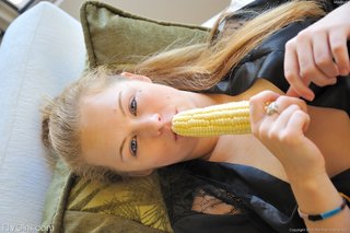 erotica, teen, upskirt in public, veggie & fruit stuffing