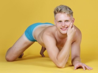 blonde young man timmy